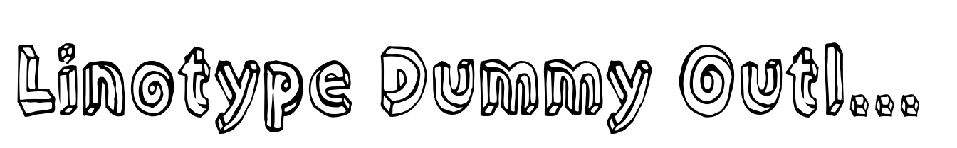 Linotype Dummy Outline